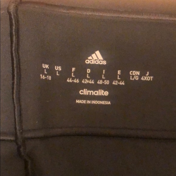 Adidas Capri Marble Legging Size L New w/o tag - Picture 5 of 7